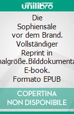 Die Sophiensäle vor dem Brand. Vollständiger Reprint in Originalgröße.Bilddokumentation. E-book. Formato EPUB ebook