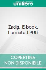 Zadig. E-book. Formato EPUB ebook