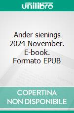 Ander sienings 2024 November. E-book. Formato EPUB ebook