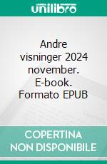 Andre visninger 2024 november. E-book. Formato EPUB ebook