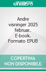 Andre visninger 2025 februar. E-book. Formato EPUB ebook