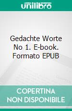 Gedachte Worte No 1. E-book. Formato EPUB ebook