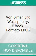 Von Birnen und Walenpoetry. E-book. Formato EPUB ebook di Amy L. Nadolski