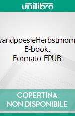 LeinwandpoesieHerbstmomente. E-book. Formato EPUB ebook