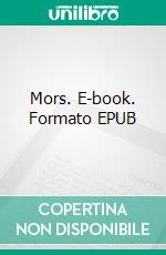 Mors. E-book. Formato EPUB ebook di Raphael Mateju