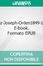 Franz-Joseph-Orden1849-1918. E-book. Formato EPUB ebook