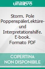 Storm. Pole PoppenspälerLektüre- und Interpretationshilfe. E-book. Formato PDF ebook