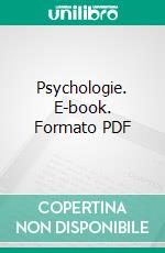 Psychologie. E-book. Formato PDF ebook