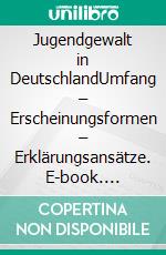 Jugendgewalt in DeutschlandUmfang – Erscheinungsformen – Erklärungsansätze. E-book. Formato PDF