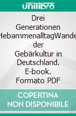 Drei Generationen HebammenalltagWandel der Gebärkultur in Deutschland. E-book. Formato PDF ebook