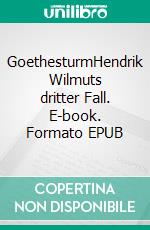 GoethesturmHendrik Wilmuts dritter Fall. E-book. Formato EPUB ebook