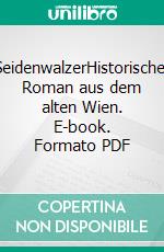 SeidenwalzerHistorischer Roman aus dem alten Wien. E-book. Formato PDF