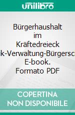 Bürgerhaushalt im Kräftedreieck Politik-Verwaltung-Bürgerschaft. E-book. Formato PDF ebook