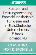 Kosten- und Leistungsrechnung: Entwicklungsbeispiel für kleine und mittelständische Unternehmen. E-book. Formato PDF