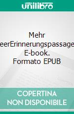Mehr MeerErinnerungspassagen. E-book. Formato EPUB ebook