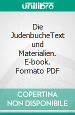 Die JudenbucheText und Materialien. E-book. Formato PDF ebook
