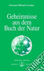 Geheimnisse aus dem Buch der Natur. E-book. Formato EPUB ebook