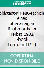 Goldstadt-MilieuGeschichte eines aberwitzigen Raubmords im Herbst 1932. E-book. Formato EPUB ebook