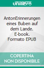 AntonErinnerungen eines Buben auf dem Lande. E-book. Formato EPUB ebook