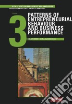 Patterns of Entrepreneurial Behaviour and Business Performance. E-book. Formato PDF ebook