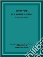 Ouverture de 'il barbiere di siviglia'. E-book. Formato PDF ebook