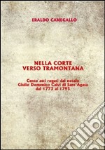 Nella corte verso tramontana - cento atti rogati dal notaio giulio domenico calvi di sant'agata dal 1773 al 1795. E-book. Formato PDF ebook