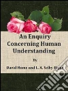 An enquiry concerning human understanding. E-book. Formato Mobipocket ebook di David Hume