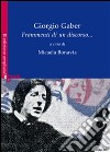 Giorgio Gaber. Frammenti di un discorso.... E-book. Formato EPUB ebook