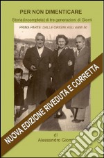 Per non dimenticare. E-book. Formato EPUB ebook