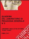 Quaderni del Laboratorio di Pedagogia Generale, 8. E-book. Formato EPUB ebook