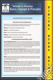 Accounting Basics, Concepts & Principles (Blokehead Easy Study Guide). E-book. Formato EPUB ebook di The Blokehead