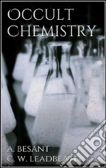 Occult chemistry. E-book. Formato EPUB