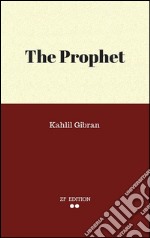 The prophet. E-book. Formato Mobipocket ebook