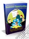 How to Identify Business Opportunities and Make the Most of Them. E-book. Formato PDF ebook