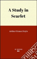 A study in scarlet. E-book. Formato EPUB ebook