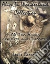 Alice in wonderland collection. All ten books complete and illustrated: Alice's adventures in wonderland-Through the looking glass-The hunting of the snark-Alice's adventures under ground-Sylvie and Bruno-Nursery-Songs and poems. E-book. Formato EPUB ebook