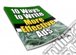 10 ways to write more effective ads. E-book. Formato PDF ebook