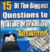 Top 15 marketing FAQ. E-book. Formato PDF ebook