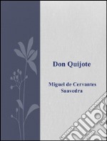 Don Quijote. E-book. Formato Mobipocket ebook