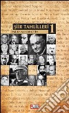 Siir Tahlilleri 1. E-book. Formato EPUB ebook