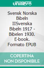 Svensk Norska Bibeln IISvenska Bibeln 1917 - Bibelen 1930. E-book. Formato EPUB ebook