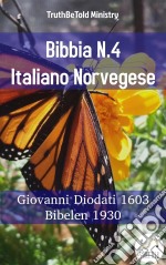 Bibbia N.4 Italiano NorvegeseGiovanni Diodati 1603 - Bibelen 1930. E-book. Formato EPUB ebook