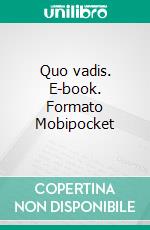 Quo vadis. E-book. Formato EPUB ebook