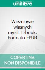Wiezniowie wlasnych mysli. E-book. Formato EPUB ebook