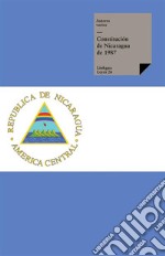 Constitución de Nicaragua de 1987. E-book. Formato EPUB ebook