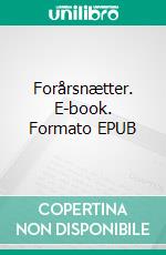 Forårsnætter. E-book. Formato EPUB ebook