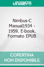 Nimbus-C Manual1934  - 1959. E-book. Formato EPUB