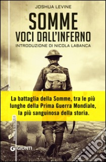 Somme. Voci dall'inferno. E-book. Formato EPUB ebook di Joshua Levine