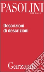 Descrizioni di descrizioni. E-book. Formato EPUB ebook