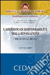 L'addebito di responsabilità nella separazione. Seconda edizione. E-book. Formato EPUB ebook